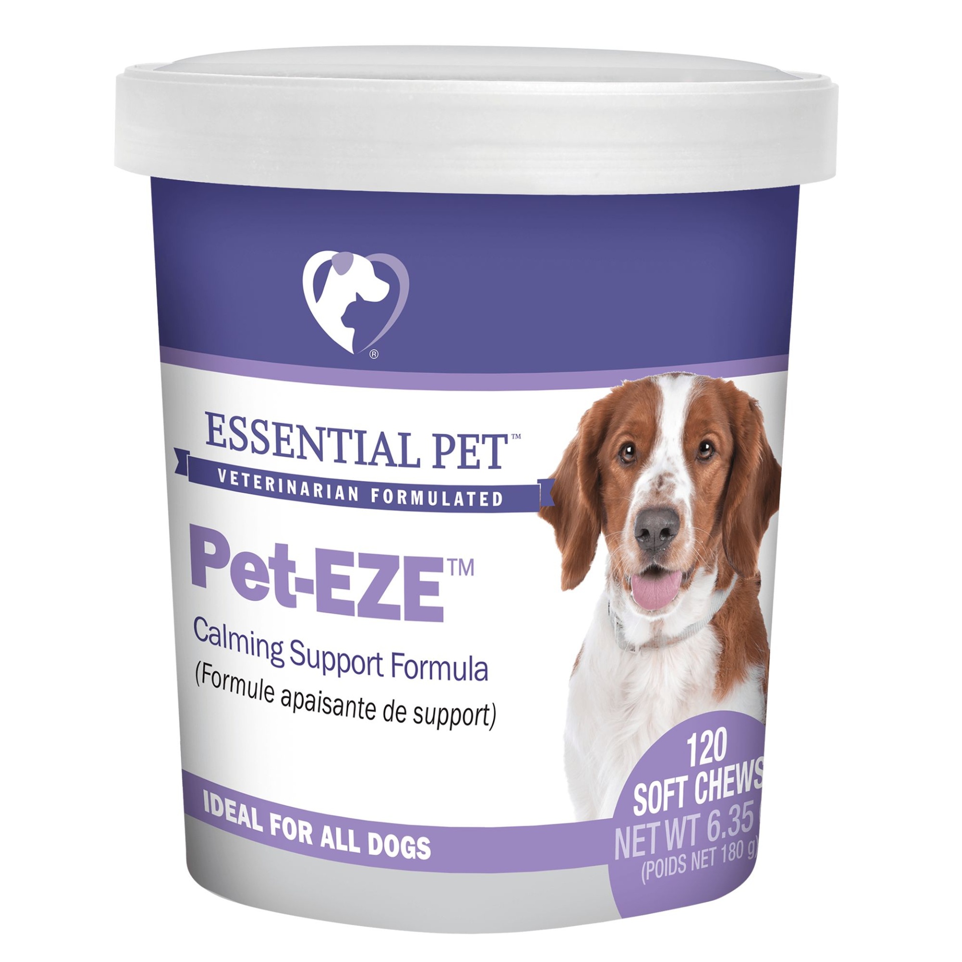 slide 1 of 1, 21st Century Essential Pet Pet-EZE Dog Calming Soft Chews, 120 ct