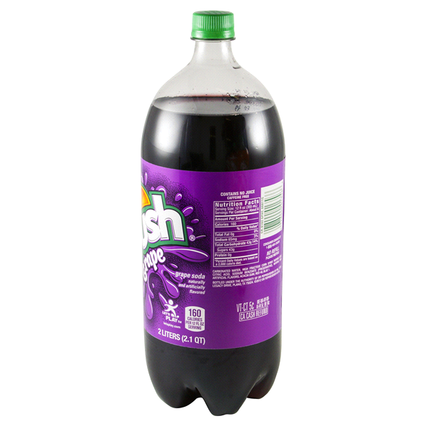 slide 6 of 13, Crush Grape Soda - 2 liter, 2 liter