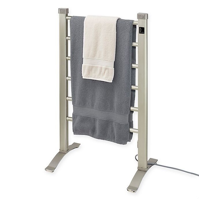 slide 1 of 5, Conair Programmable Towel Warming Rack - Silver, 1 ct