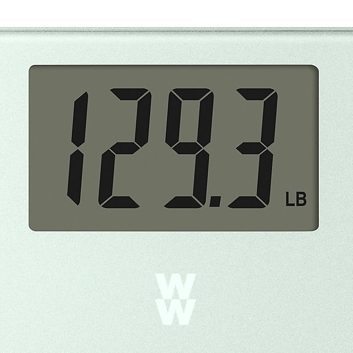 slide 3 of 3, Weight Watchers by Conair Sandblasted Bathroom Scale - Mint Green, 1 ct