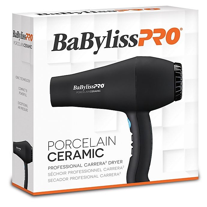 slide 1 of 1, BaByliss Pro Porcelain Ceramic Hair Dryer, 1 ct