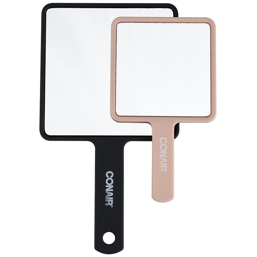 slide 2 of 3, Conair Handheld Square Mirrors 2 ea, 2 ct