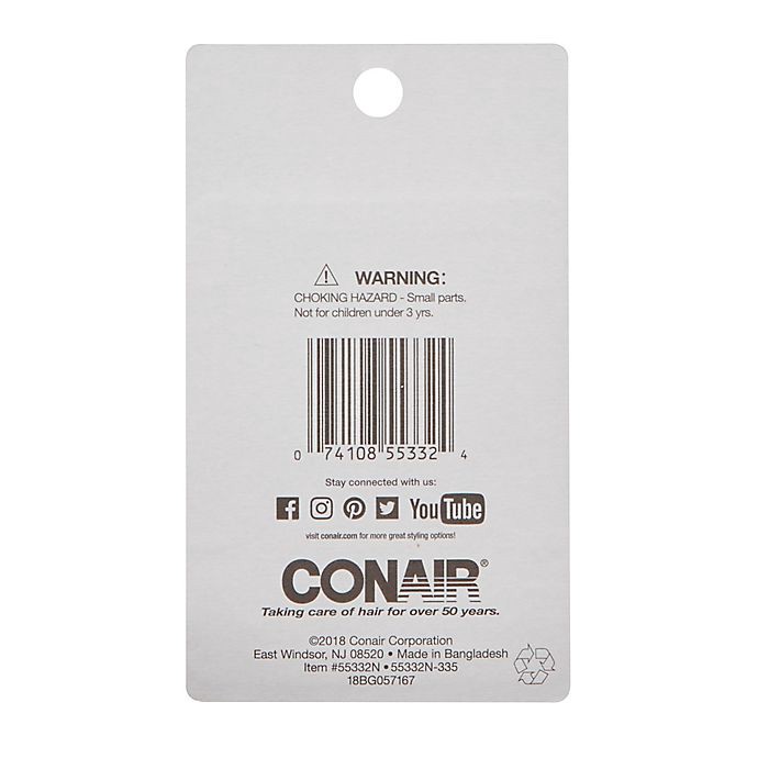 slide 2 of 3, Conair Brown Hair Net, 3 ct