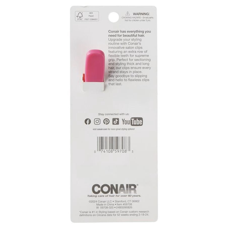 slide 2 of 3, Conair Styling Clips 2 ea, 2 ct