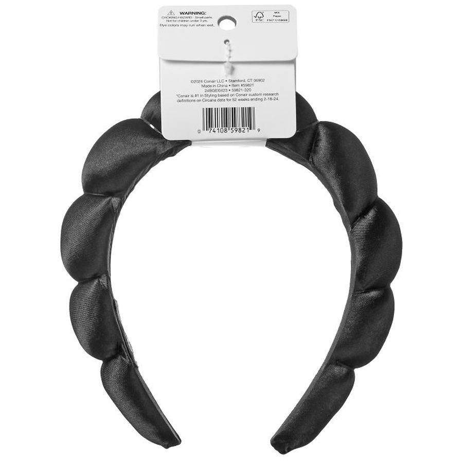 slide 3 of 3, Conair Satin Spa Headband 1 Each, 1 ct