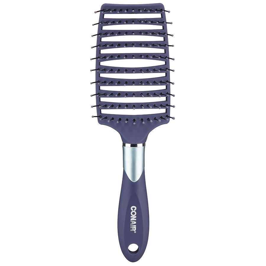 slide 2 of 2, Conair Velvet Touch Volume Fast Dry Hairbrush 1 Each, 1 ct