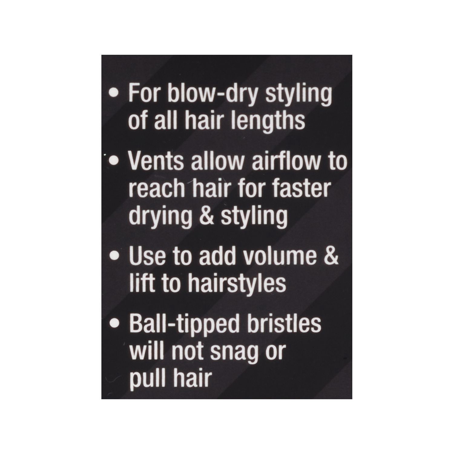 slide 4 of 4, Conair Velvet Touch Volume Fast Dry Hairbrush 1 Each, 1 ct