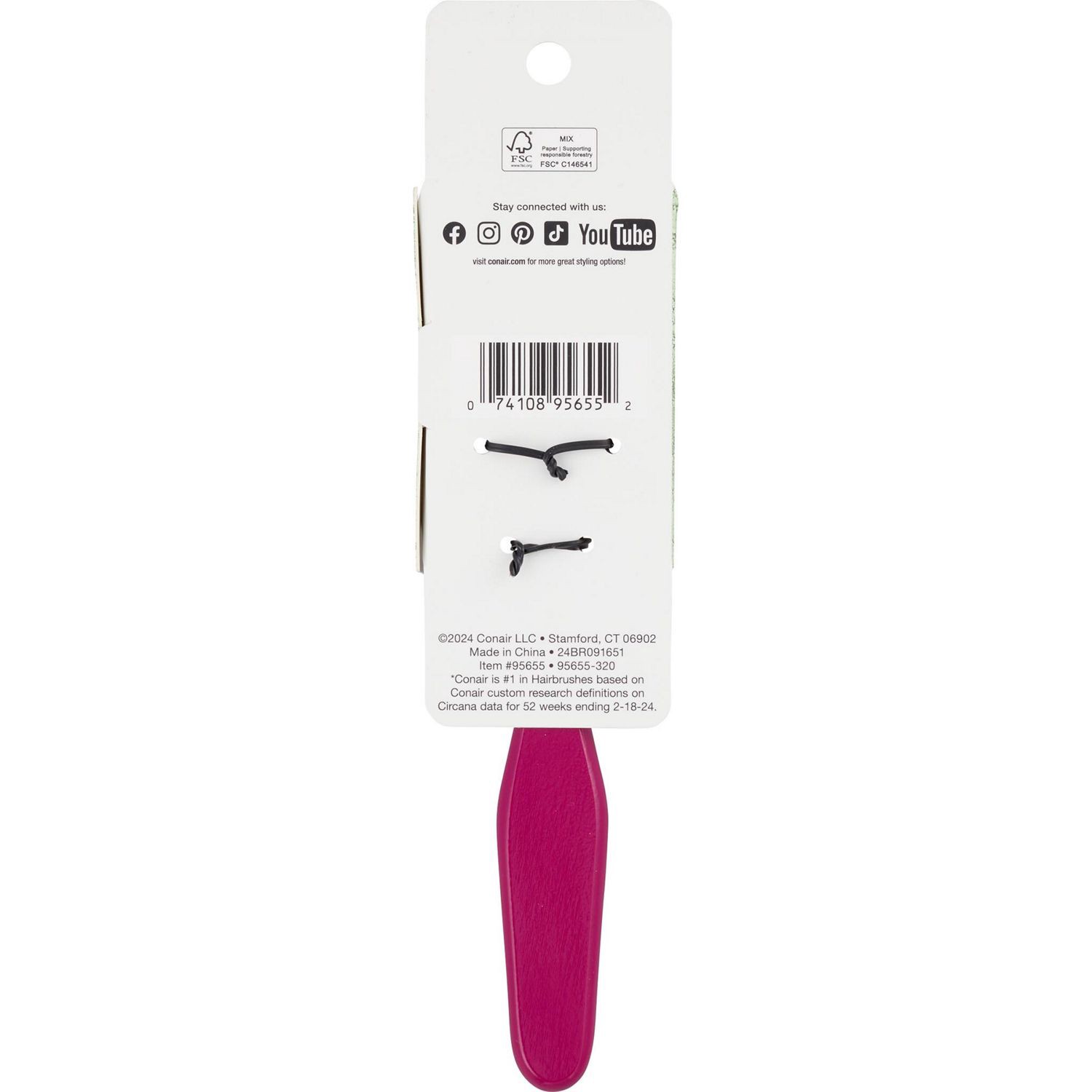 slide 2 of 3, Conair Smoothing Brush 1 ea, 1 ct