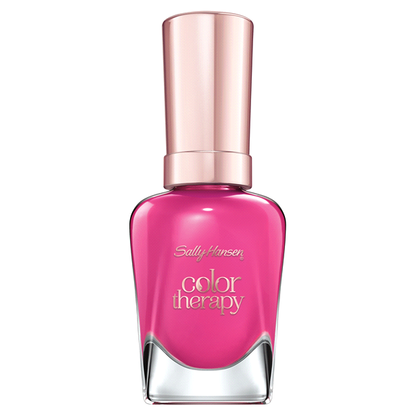 slide 1 of 1, Sally Hansen Color Therapy Nail Polish Berry Smooth, 0.5 fl oz