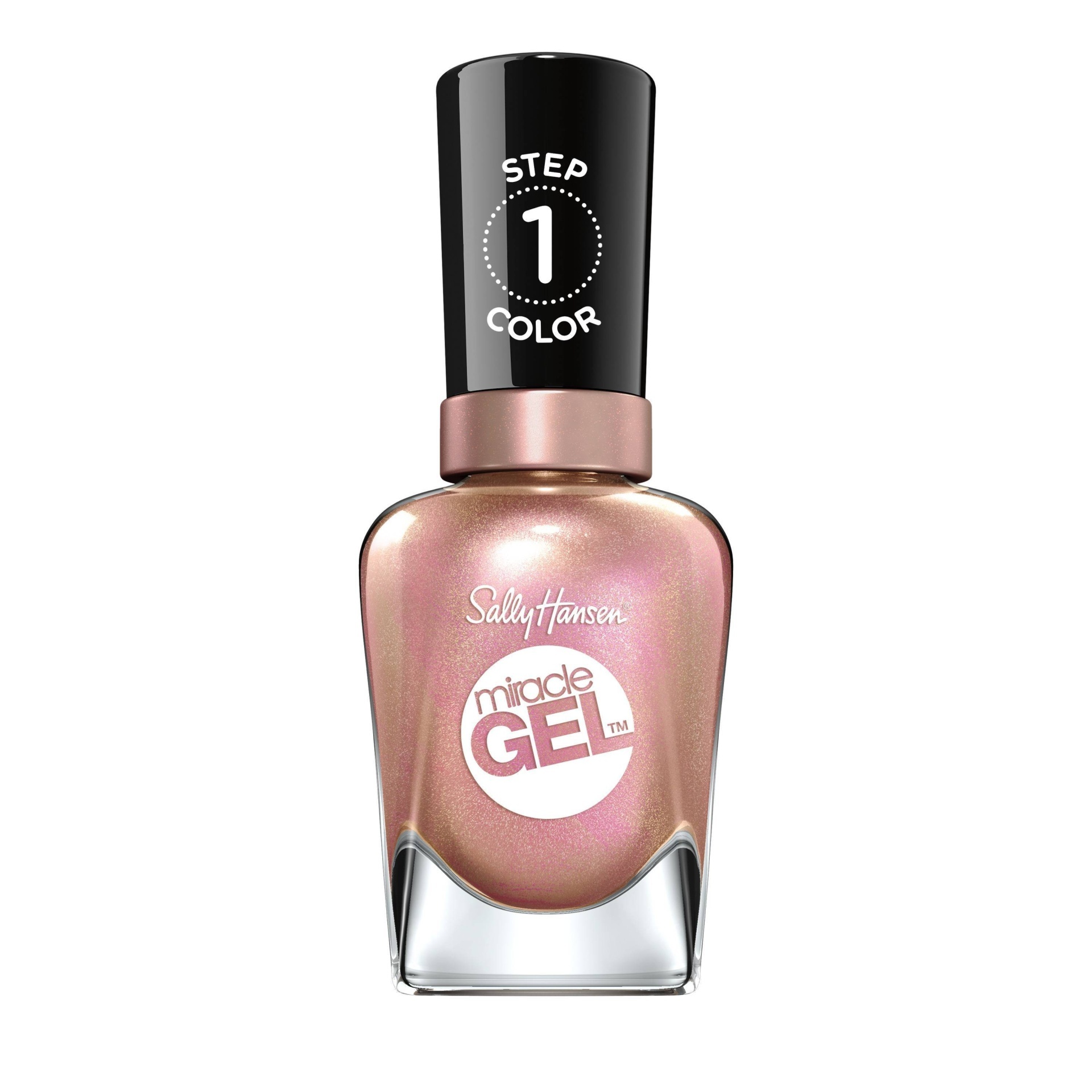 slide 1 of 1, Sally Hansen Miracle Gel Nail Color - 174 Shhhh-Immer, 5 fl oz