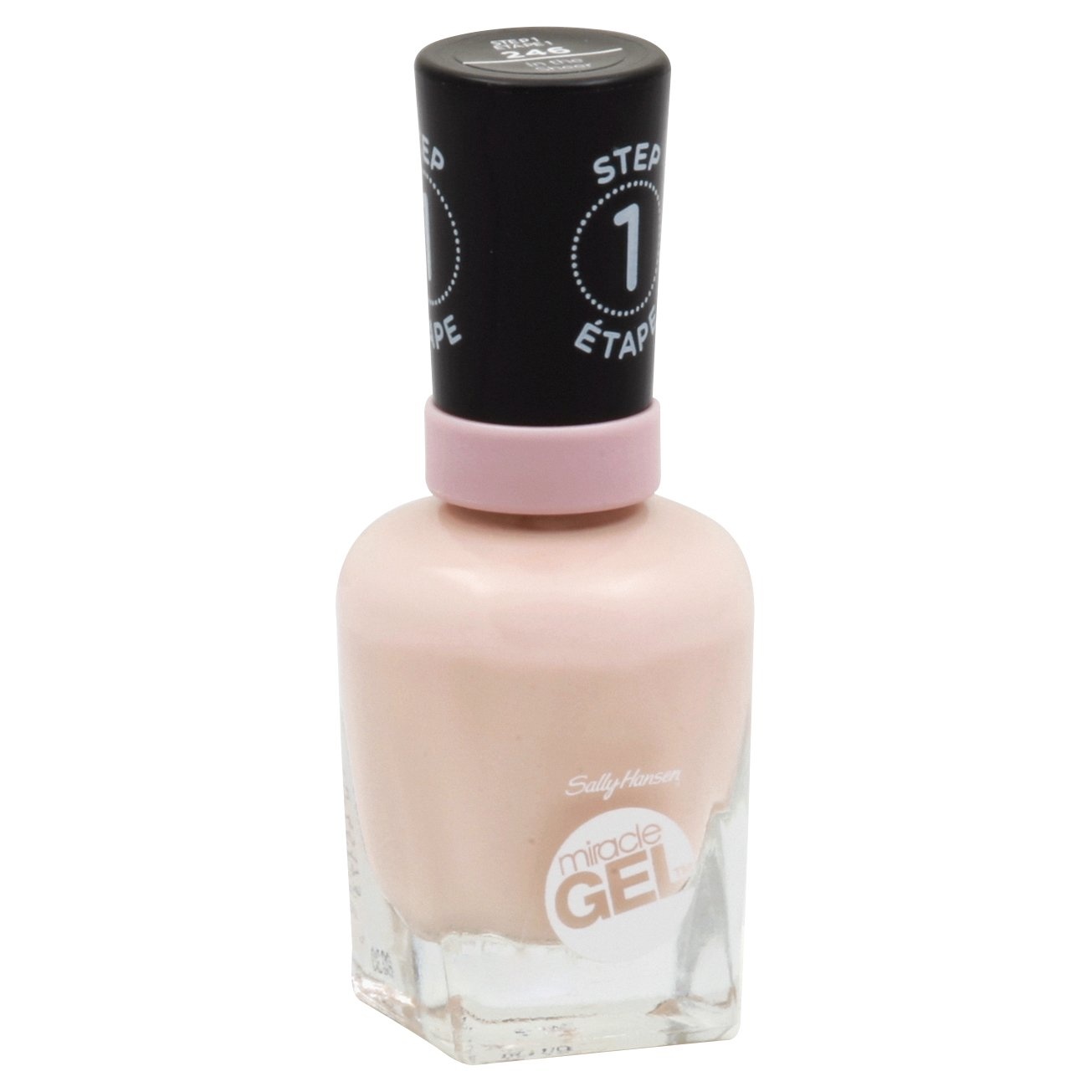 slide 1 of 1, Sally Hansen Miracle Gel Nail Color 246 In The Sheer, 0.5 oz