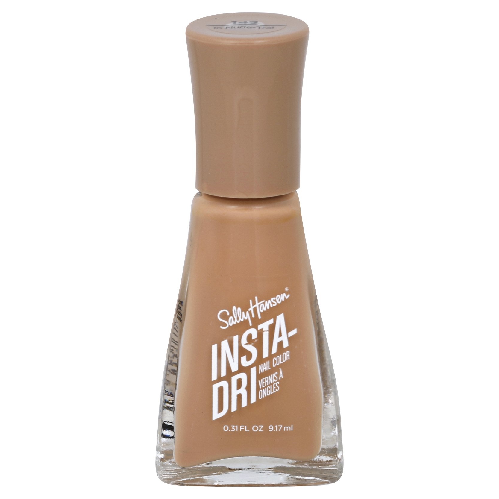 slide 1 of 4, Sally Hansen Insta-Dri Nail Color - 143 In Nude tral - 0.31 fl oz, 1 ct