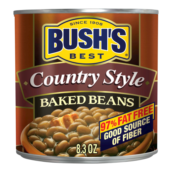 slide 1 of 6, Bush's Best Bush's Country Style Baked Beans 8.3 oz, 8.3 oz