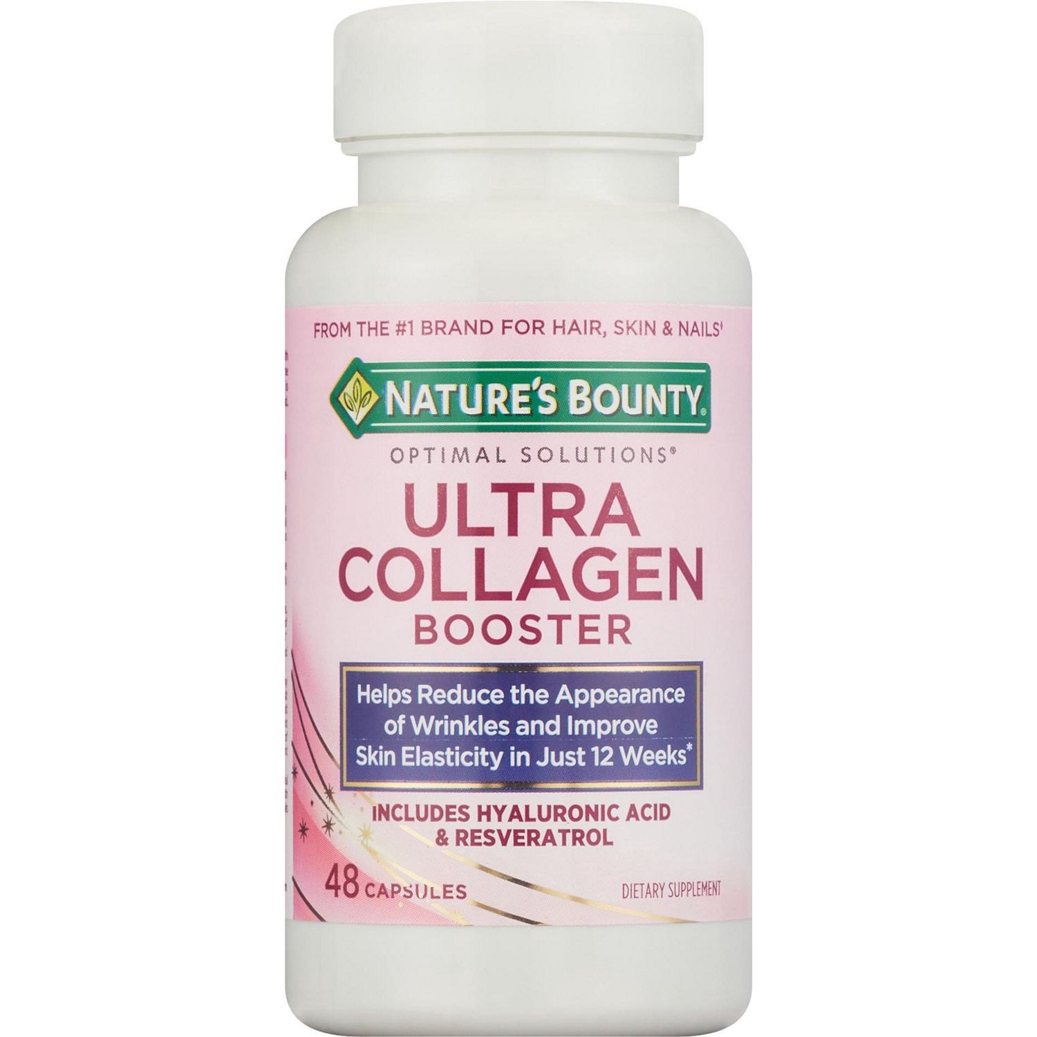 slide 4 of 5, Nature's Bounty Collagen Booster, 48 ct