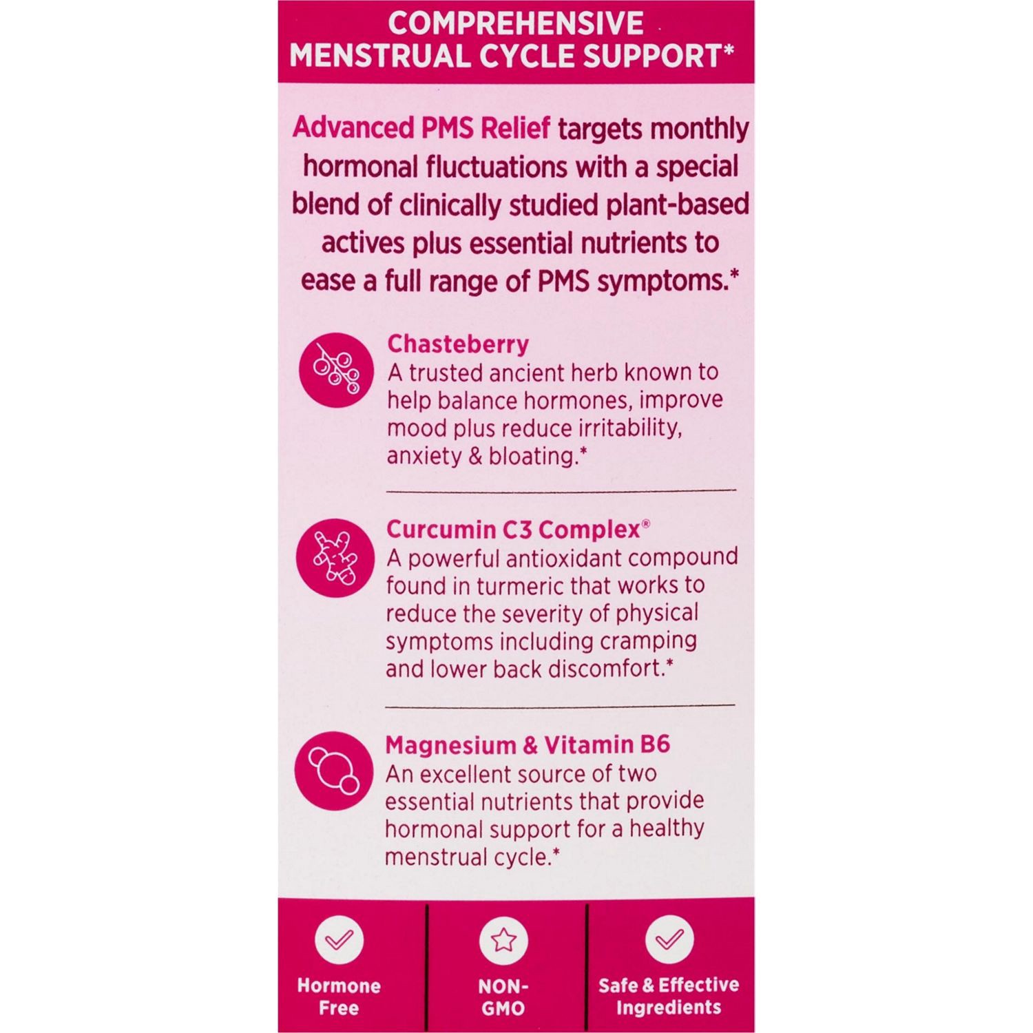 slide 4 of 4, Nature's Bounty Capsules Advanced Pms Relief, 60 ct