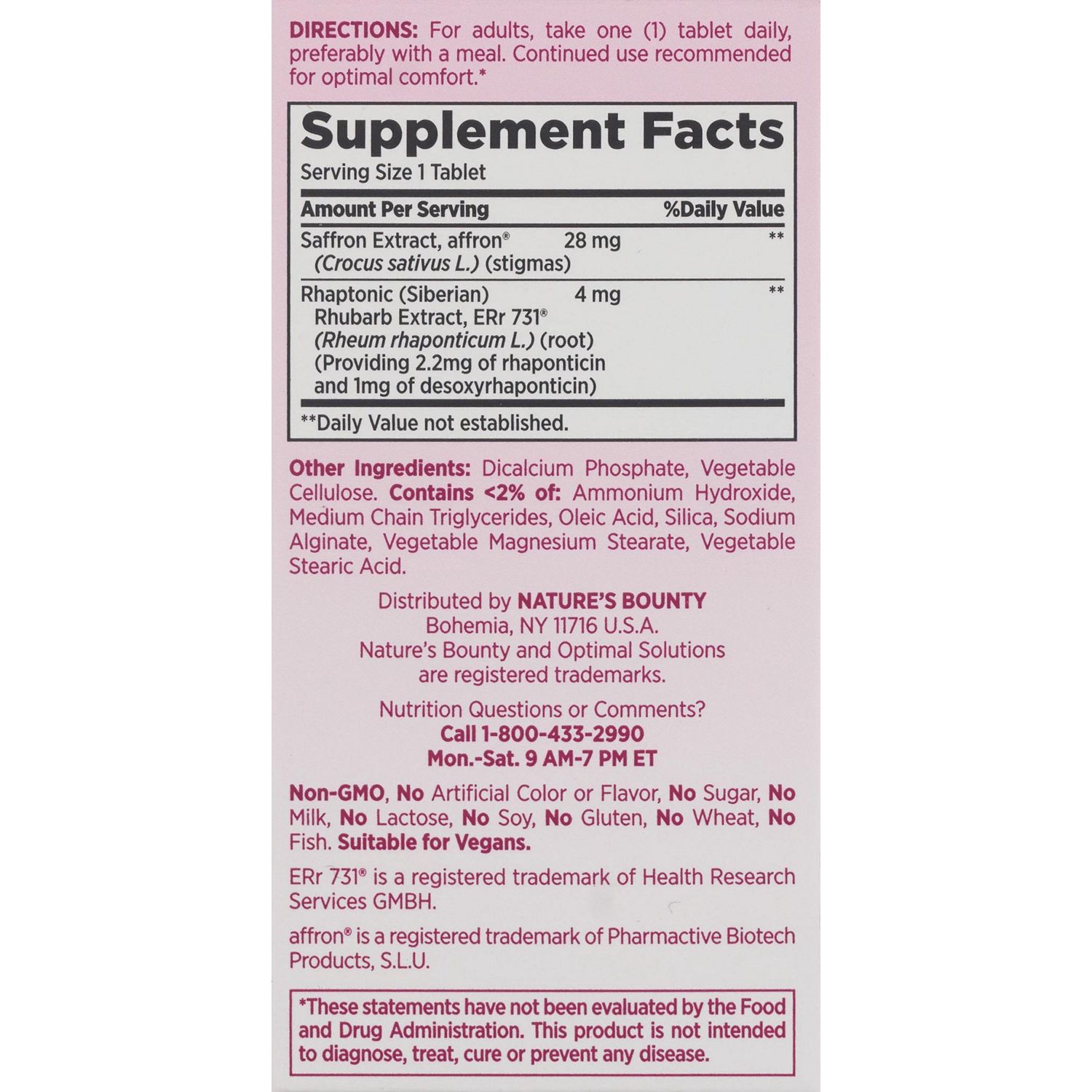 slide 2 of 4, Nature's Bounty Advanced Menopause Tabs, 30 ct