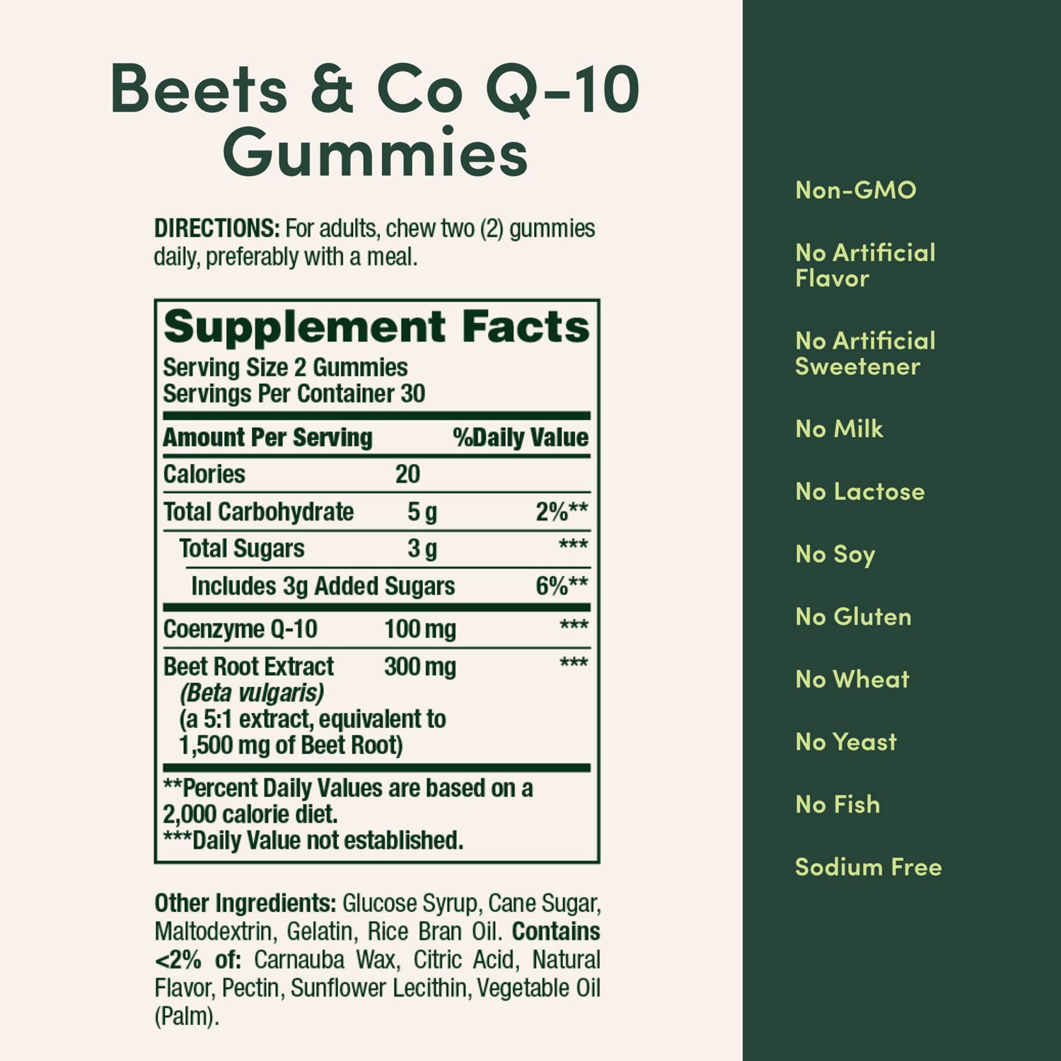 slide 5 of 7, Nature's Bounty Beets Co-Q10 Gummies, 60 ct