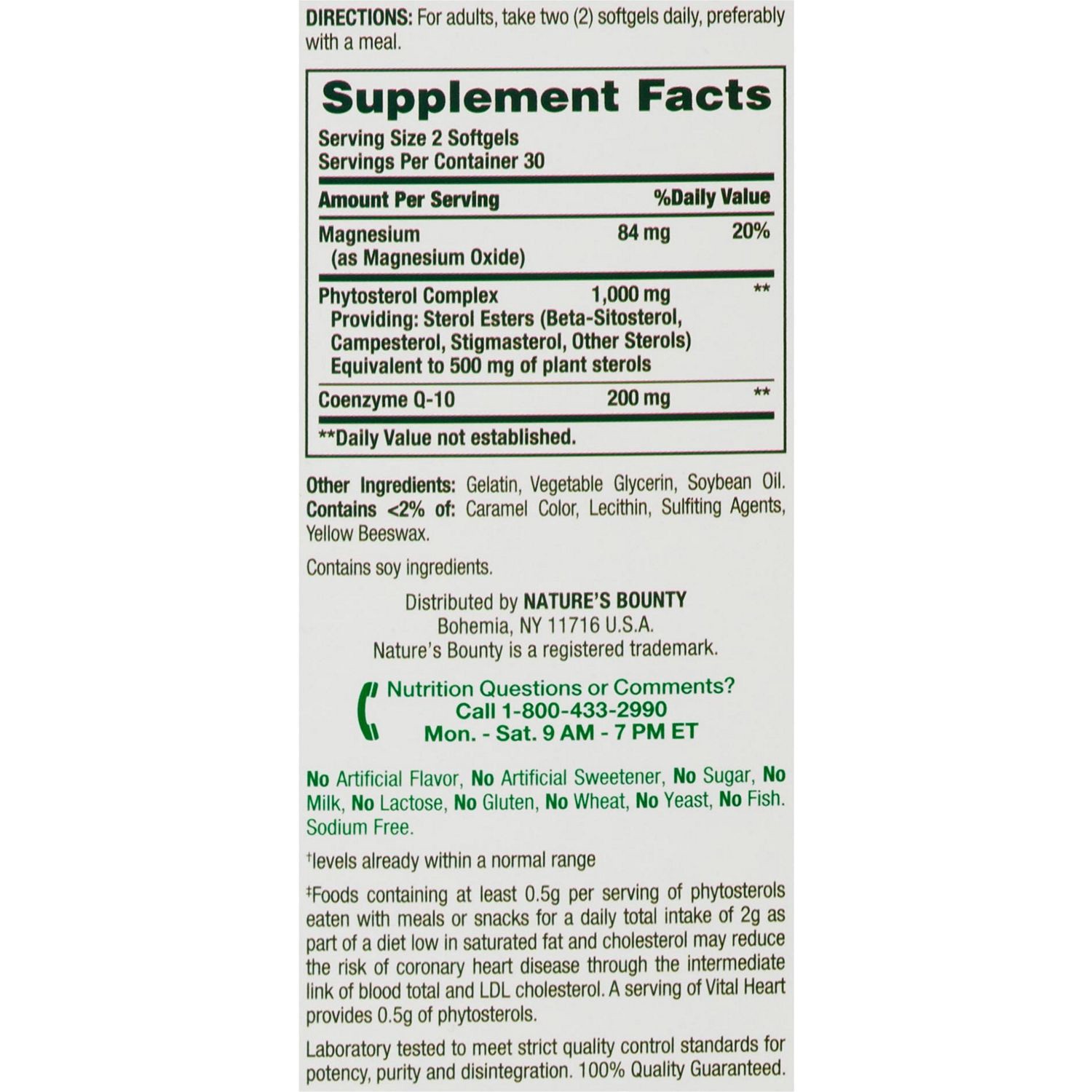 slide 3 of 5, Nature's Bounty Advanced Vital Heart Softgels, 60 ct