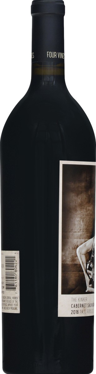 slide 2 of 7, Four Vines Cabernet Sauvignon 750 ml, 750 ml