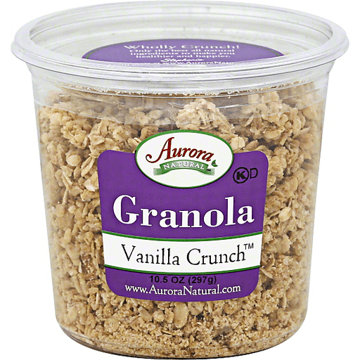 slide 1 of 3, Aurora Natural Vanilla Crunch, 10.5 oz