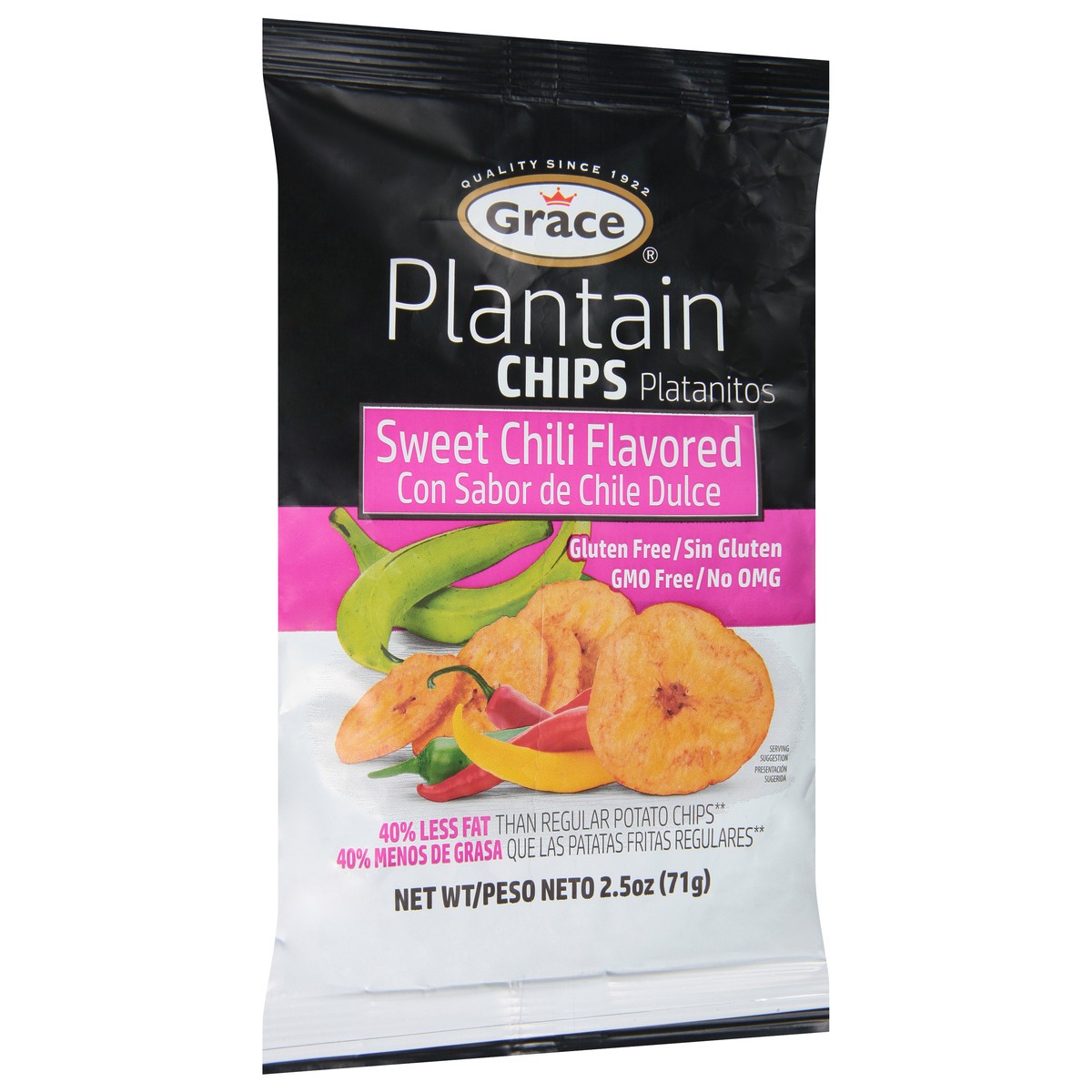 slide 6 of 12, Grace Sweet Chili Flavored Plantain Chips 2.5 oz, 2.5 oz