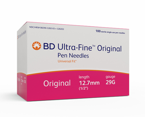 slide 1 of 1, BD Pen Needles, Original, 29 Gauge, 100 ct