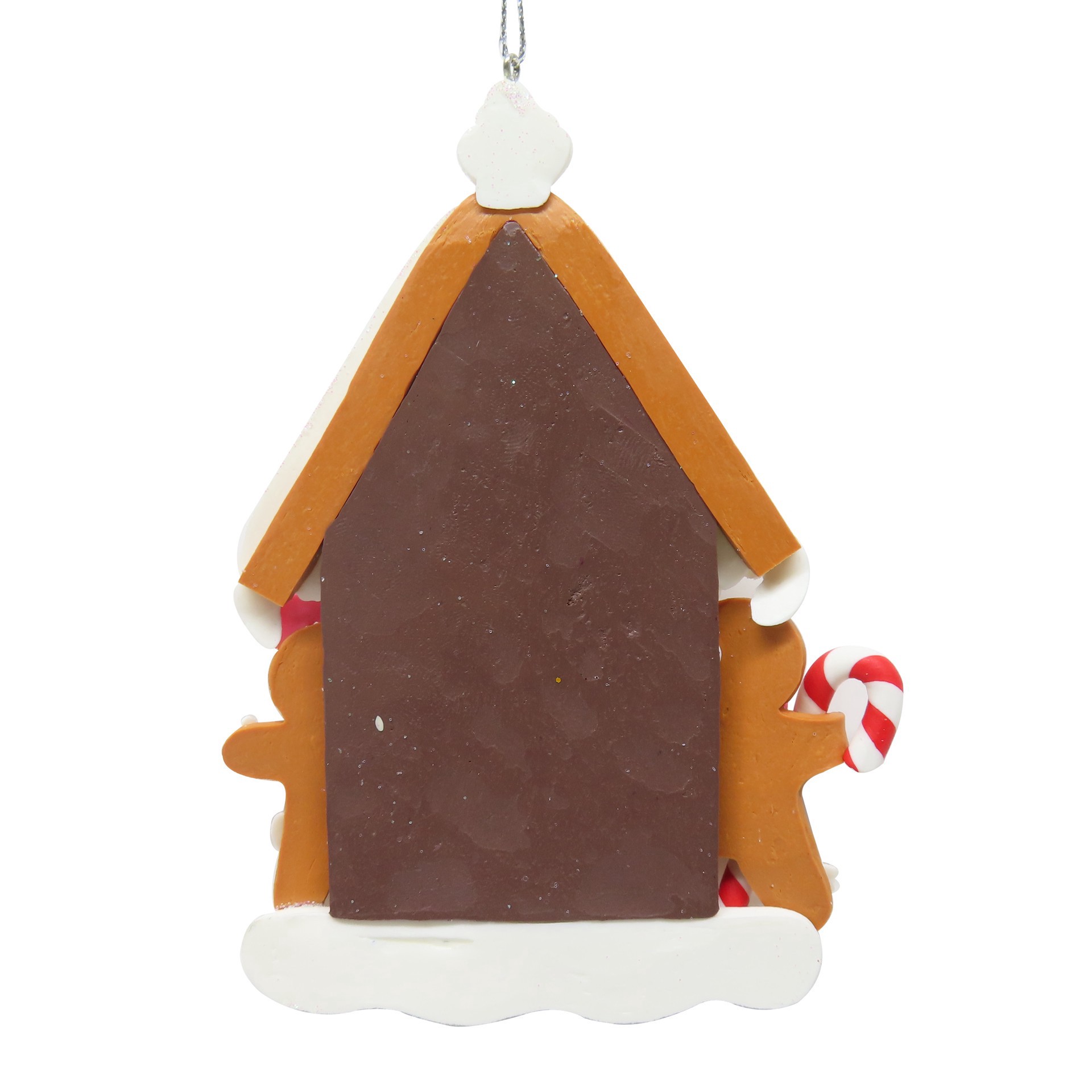 slide 2 of 2, 5" Clay Gingerbread House Ornament By Ashland, 3.5 in x 0.25 in x 5 in
