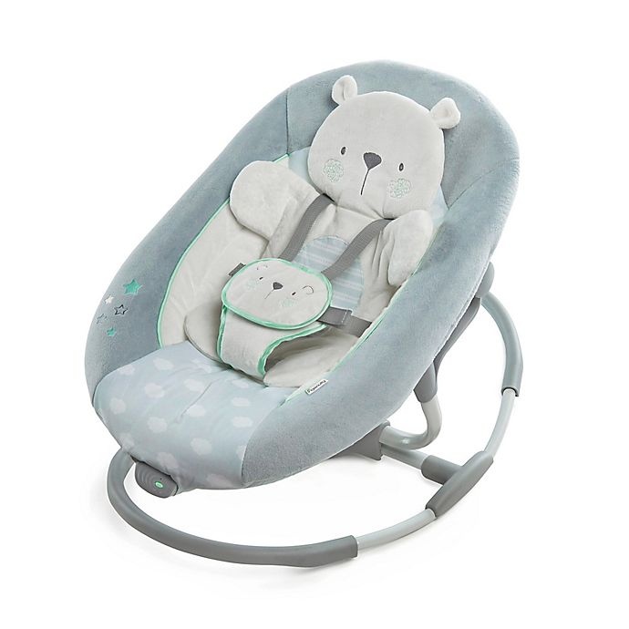 slide 4 of 10, Ingenuity InLighten Cradling Swing & Rocker - Twinkle Twinkle Teddy Bear, 1 ct