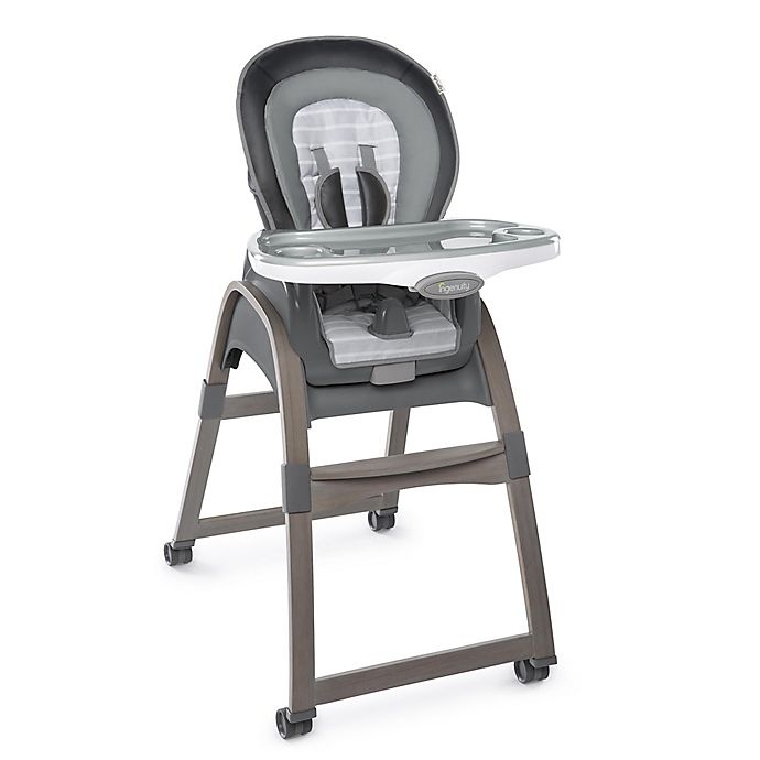 slide 1 of 7, Ingenuity Boutique Collection 3-in-1 Wood High Chair, 1 ct