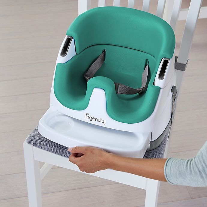 slide 6 of 11, Ingenuity Baby Base 2-in-1 Booster Seat - Green, 1 ct