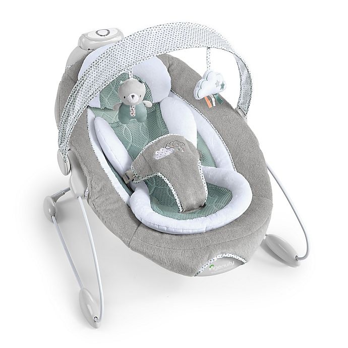 slide 2 of 10, Ingenuity DreamComfort Pemberton SmartBounce Automatic Bouncer, 1 ct