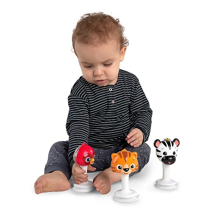 slide 8 of 8, Baby Einstein Rattle & Jingle Trio Take-Along Toy Rattle¯Set, 1 ct
