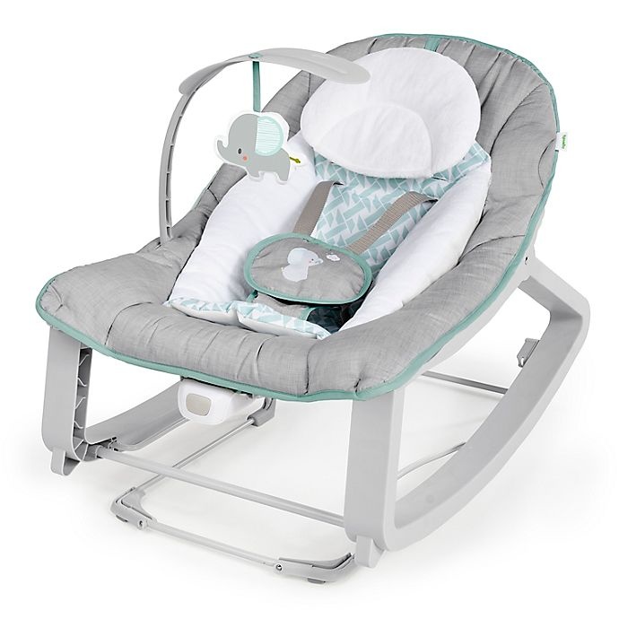 slide 1 of 8, Ingenuity Keep Cozy Grow With Me 3-in-1 Bounce and Rock Seat - Weaver, 1 ct