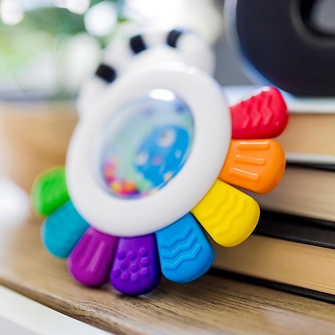 slide 4 of 13, Baby Einstein Outstanding Opus Sensory Rattle & Teether, 1 ct