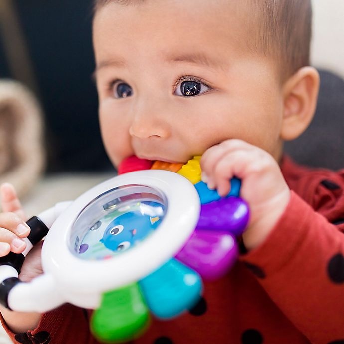 slide 2 of 13, Baby Einstein Outstanding Opus Sensory Rattle & Teether, 1 ct