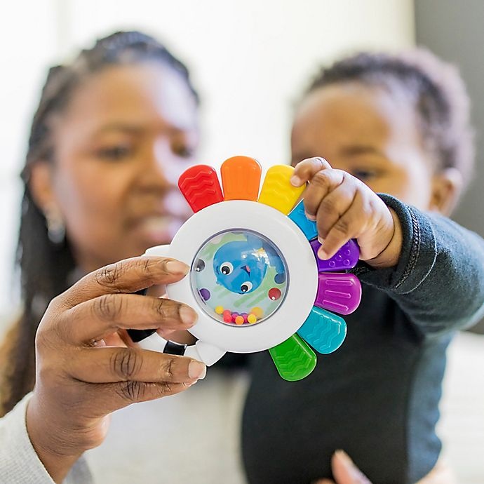 slide 8 of 13, Baby Einstein Outstanding Opus Sensory Rattle & Teether, 1 ct