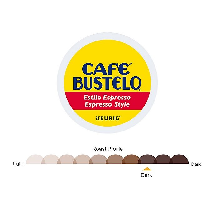 slide 3 of 7, Café Bustelo Espresso Roast Style Coffee Keurig K-Cup Pods, 48 ct