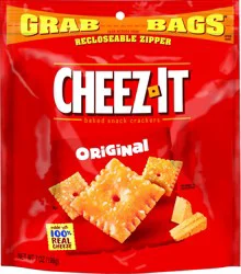 Cheez-It Grab Bags Original Baked Snack Crackers 7 oz