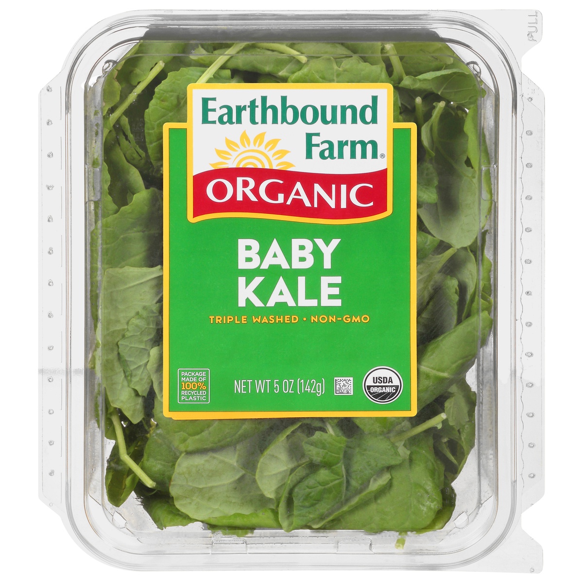 slide 1 of 11, Earthbound Farm Organic Deep Green Blends Kale, 5 oz