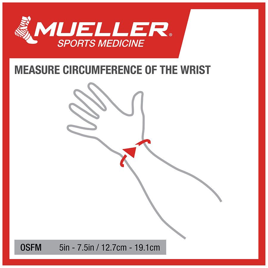 slide 2 of 5, Mueller Reversible Wrist Brace 1 Each, 1 ct
