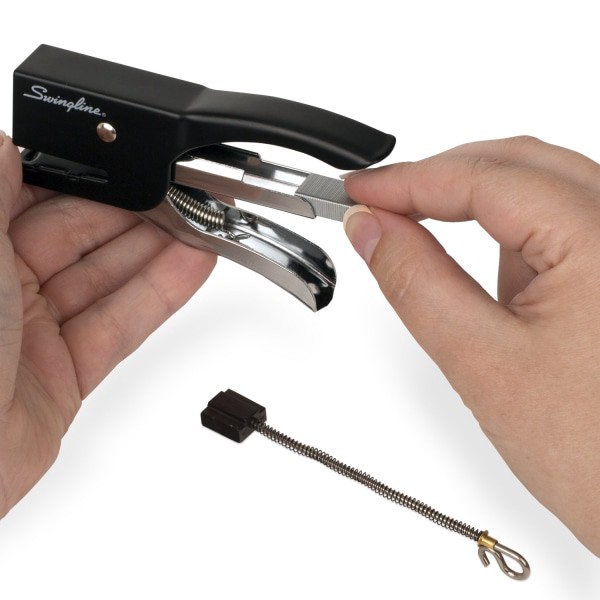 slide 9 of 9, Swingline® Mini Plier Stapler Value Pack, 1,000 Staples, Black, 1 ct