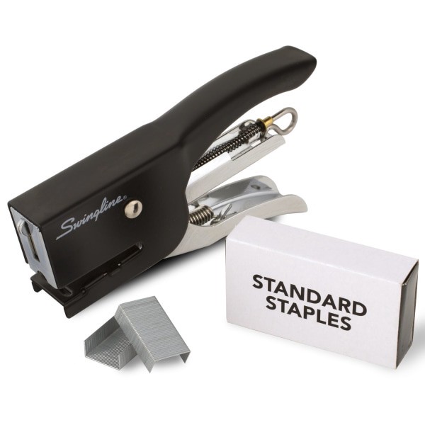 slide 8 of 9, Swingline® Mini Plier Stapler Value Pack, 1,000 Staples, Black, 1 ct