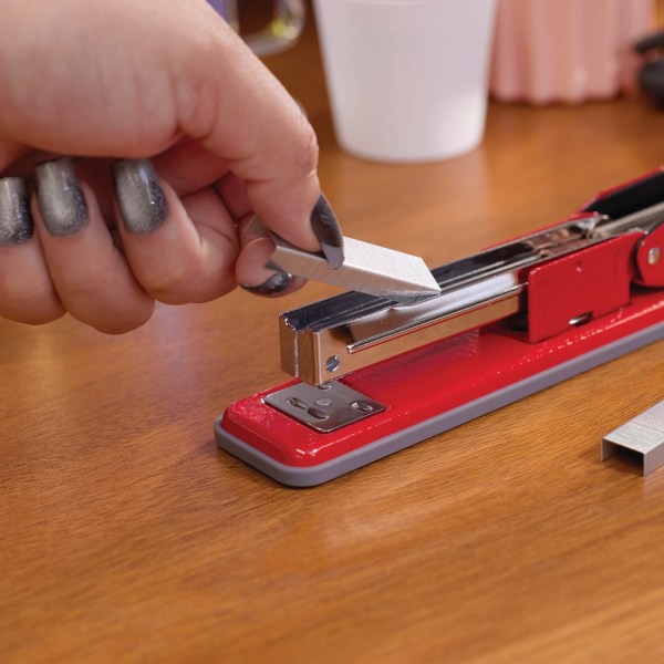 slide 8 of 10, Swingline® Cub™ Compact Metal Stapler, Rio Red, 1 ct