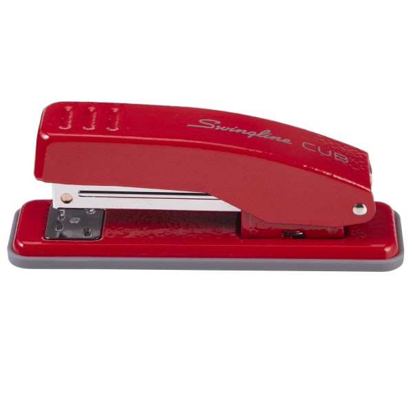 slide 5 of 10, Swingline® Cub™ Compact Metal Stapler, Rio Red, 1 ct