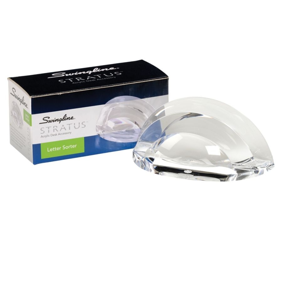 slide 3 of 4, Swingline Acrylic Letter Sorter, Clear, 1 ct