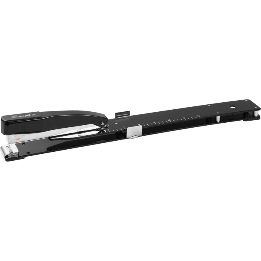 slide 2 of 2, Swingline Long Reach Stapler, Black, 1 ct