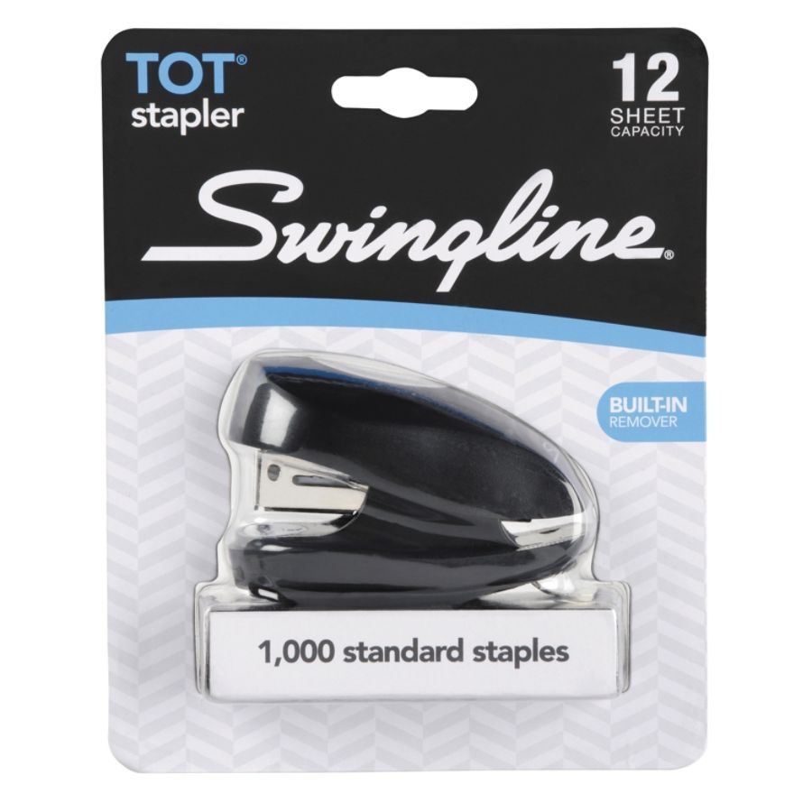 slide 4 of 7, Swingline Tot Miniature Stapler, Assorted Colors, 1 ct