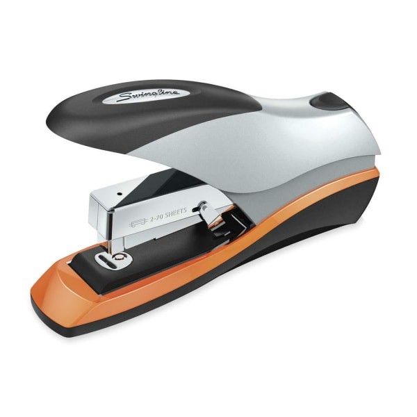 slide 6 of 6, Swingline Optima Reduced Effort Desktop Stapler - 70 Sheets Capacity - 210 Staple Capacity - Full Strip - 1 Each, 70 ct