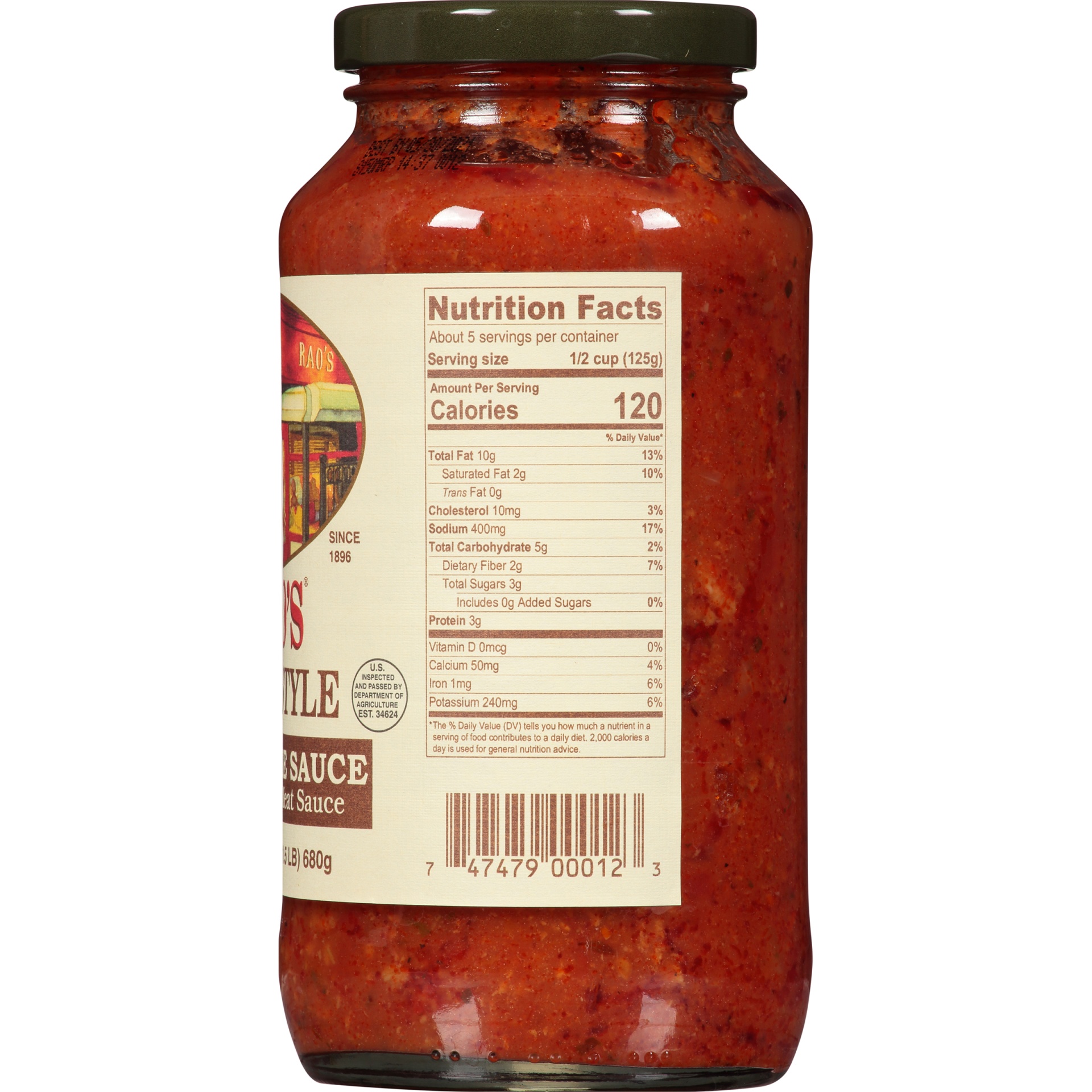 slide 8 of 8, Rao's Homemade Rao's Homestyle Bolognese Sauce | 24 oz | Classic Tomato Sauce | Pasta Sauce | Carb Conscious | Traditionally Crafted, Premium Quality | With Italian Tomatoes, Beef, Pork & Pancetta, 24 oz