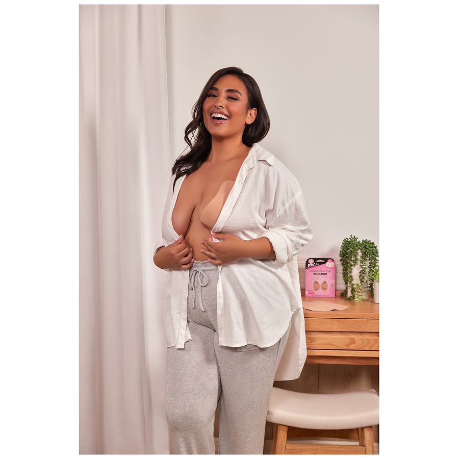 slide 2 of 3, Hollywood Fashion Secrets Light Breast Contour Tape, 1 ct